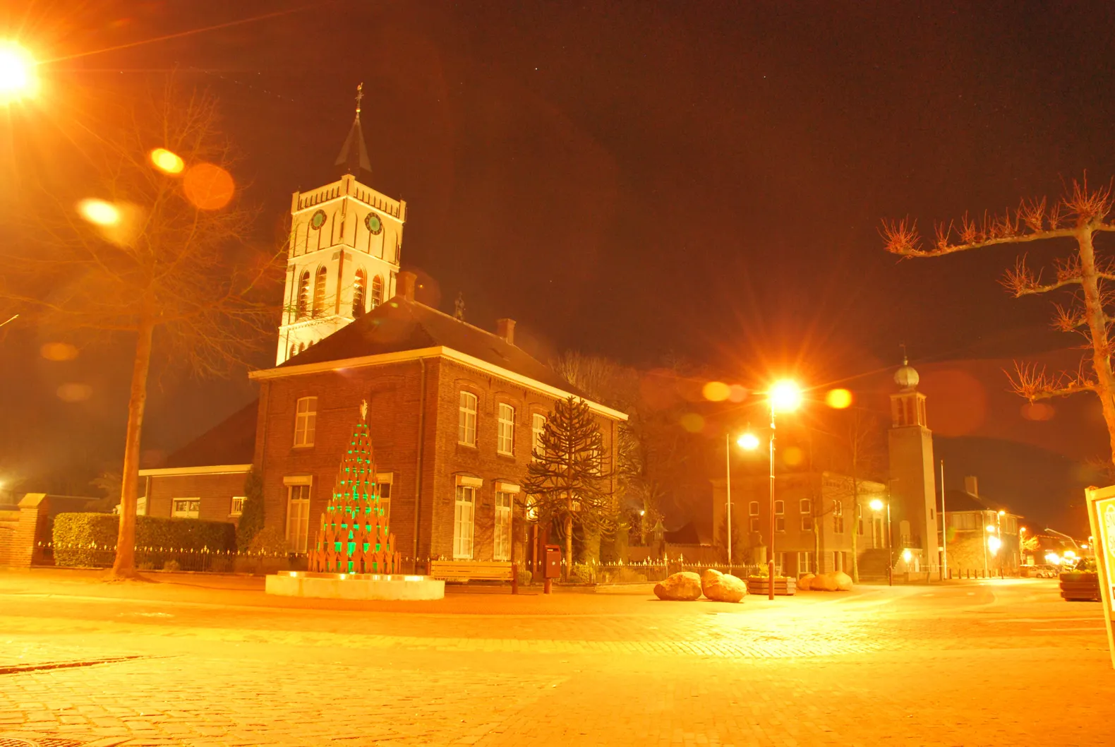 kerk toren winter schaijk